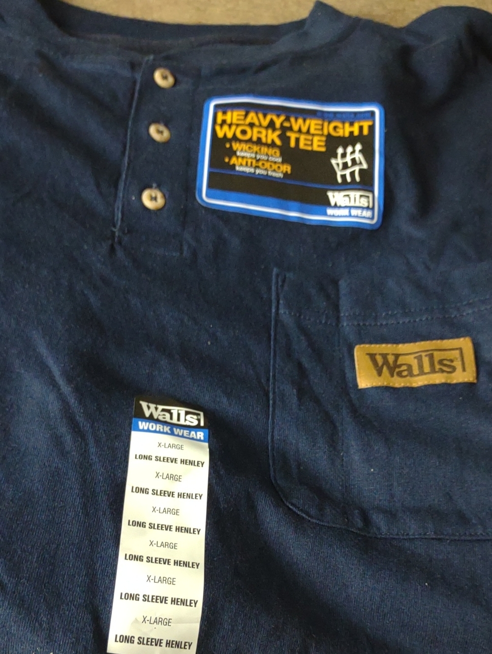 Walls Heavy Weight Work Tee